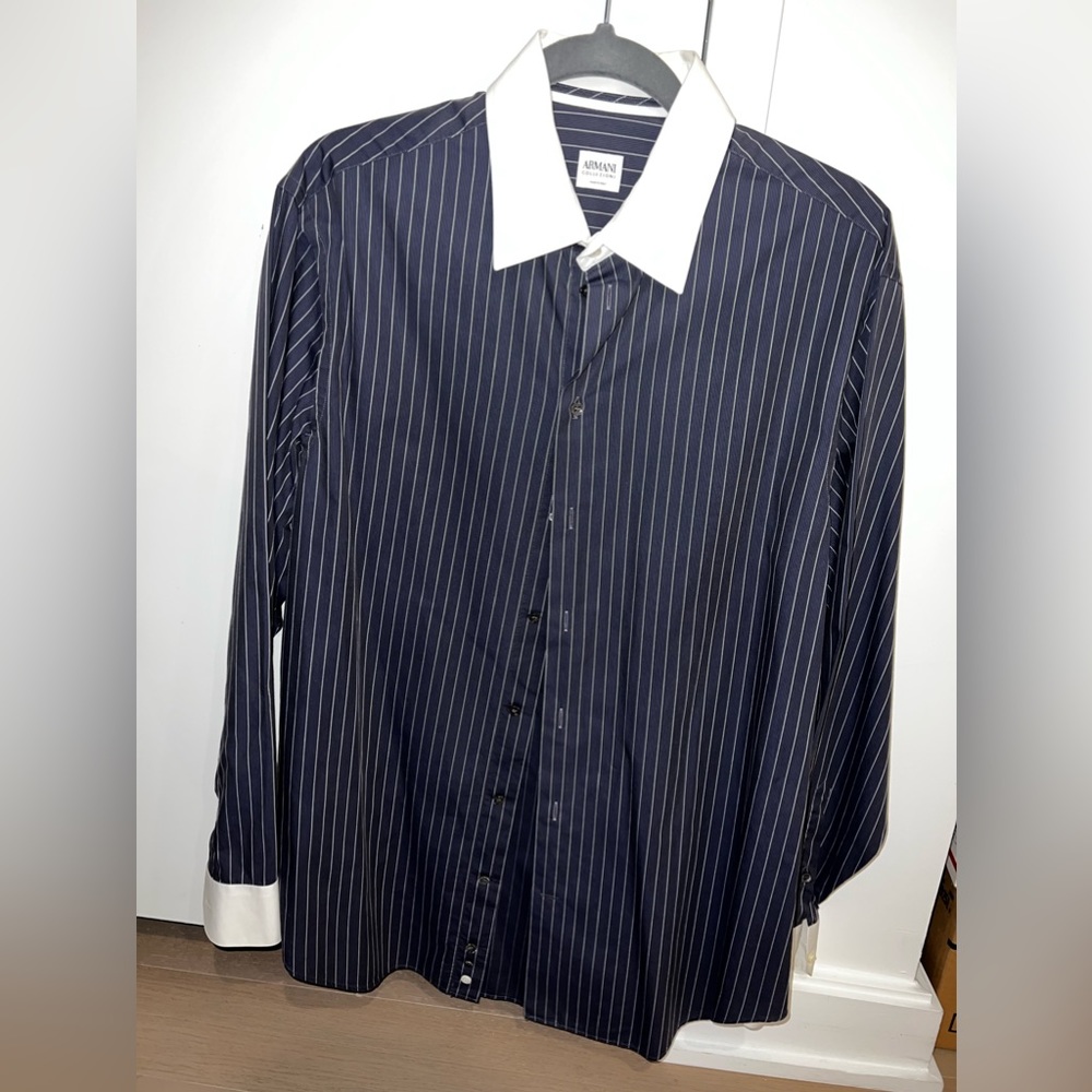 Armani button down shirt